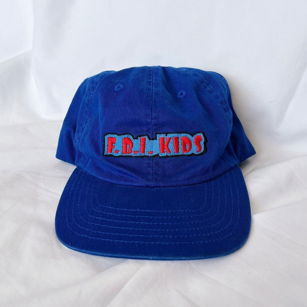 Vintage 1990s F.B.I. Kids Hat Small Adult Size